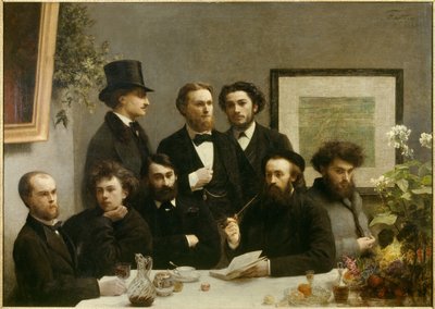 Coin de table - Ignace Henri Jean Fantin Latour