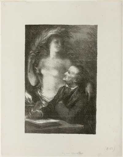 La Muse - Ignace Henri Jean Fantin Latour