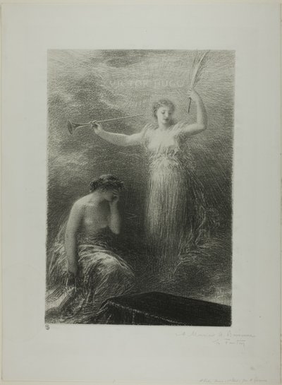 À Victor Hugo - Ignace Henri Jean Fantin Latour