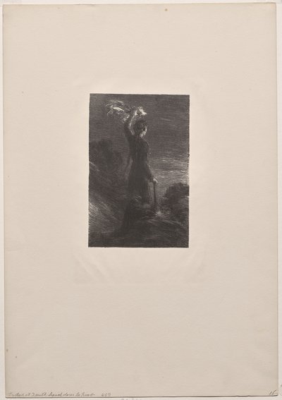 Tristan et Isolde, Acte II : Signal dans la nuit - Ignace Henri Jean Fantin Latour