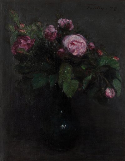 Vase avec des roses 1872 - Henri Fantin Latour