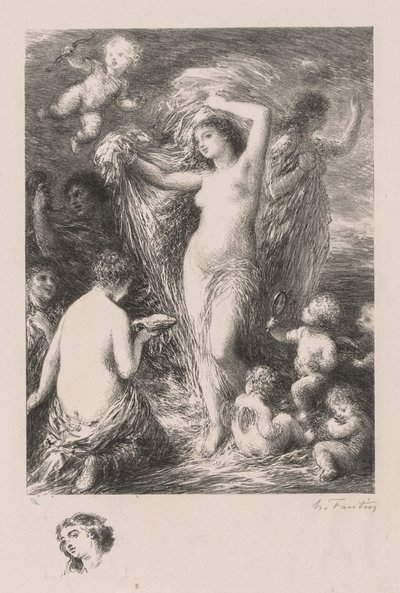 Vénus Anadyomène - Ignace Henri Jean Fantin Latour