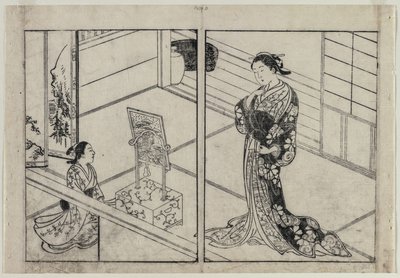 Femme et enfant à côté d