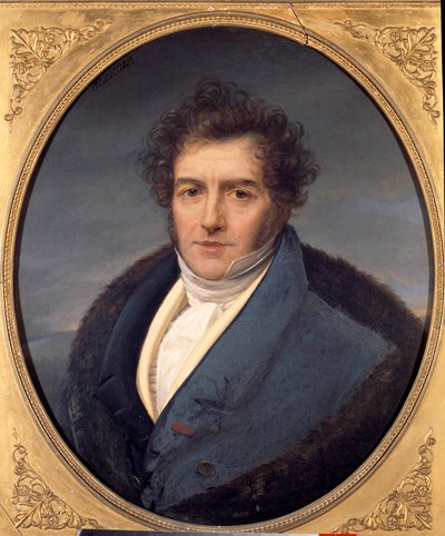 Portrait de François Adrien Boieldieu (1755-1834), compositeur français - Henri Francois Riesener