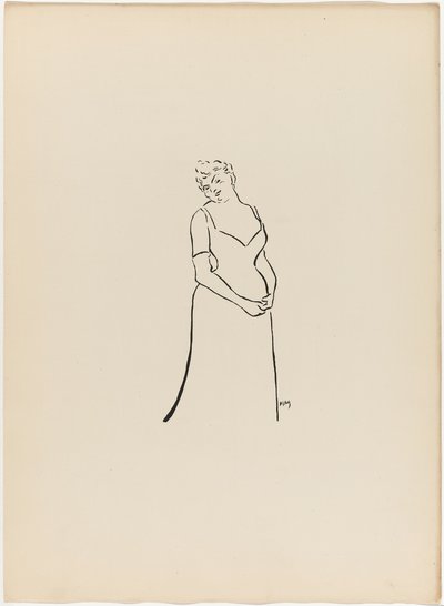 Anna Thibaud, from Le Café-Concert - Henri Gabriel Ibels