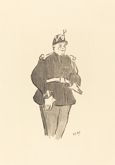 Gendarme - Henri Gabriel Ibels