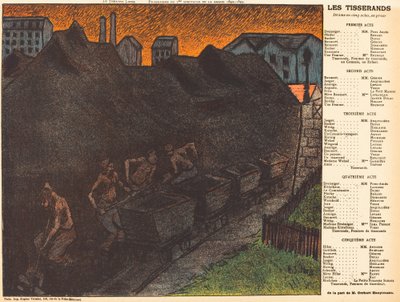 Les Tisserands - Henri Gabriel Ibels