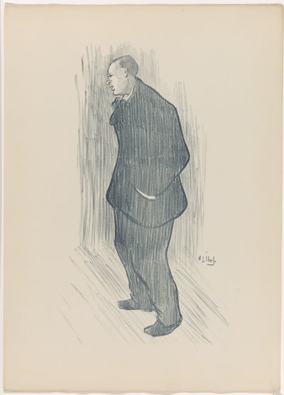 Mévisto, from Le Café-Concert - Henri Gabriel Ibels