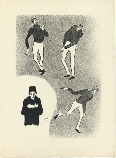 Ouvrard, from Le Café-Concert - Henri Gabriel Ibels