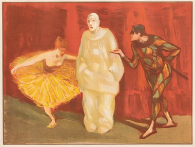 Pantomime, 1899 - Henri Gabriel Ibels
