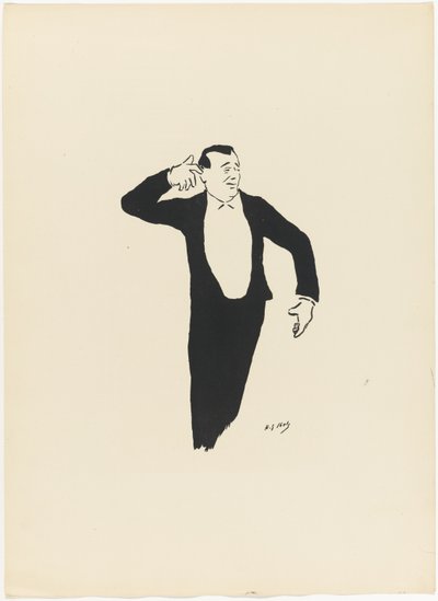 Paulus, extrait de Le Café-Concert - Henri Gabriel Ibels