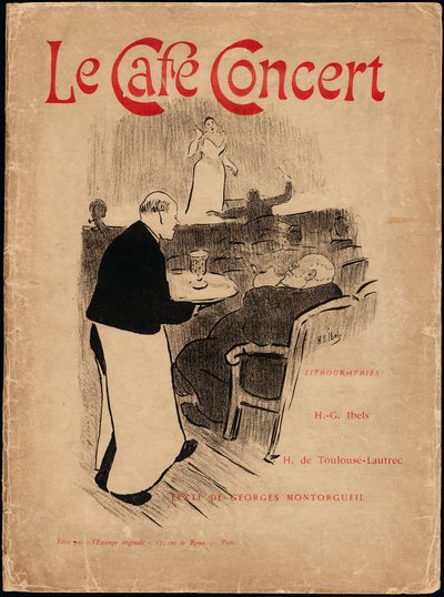 Couverture du portfolio pour Le Café-Concert - Henri Gabriel Ibels