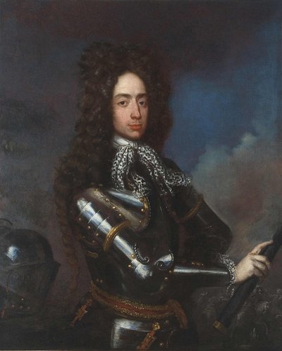 Portrait du Prince Jakub Ludwik Sobieski 1667-1737, années 1690 - Henri Gascar