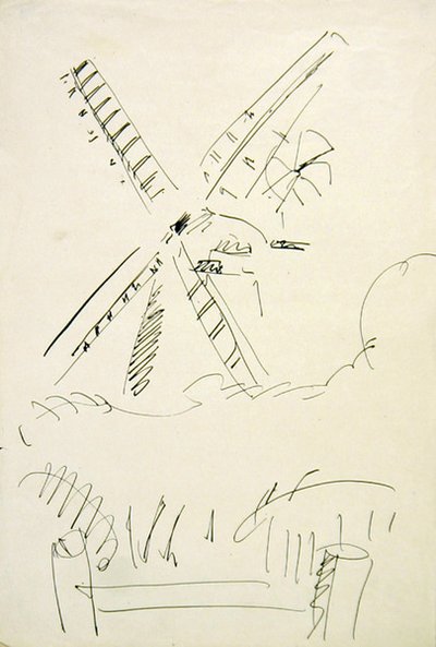 Moulin à Vent - Henri Gaudier Brzeska