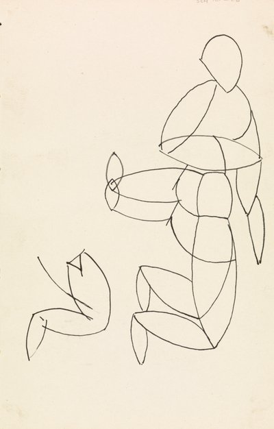 Étude de figure - Henri Gaudier Brzeska