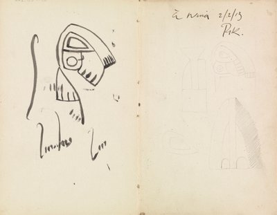 Cinq études sculpturales - Henri Gaudier Brzeska