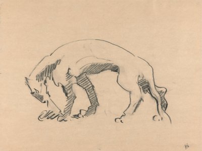 Lionne de profil - Henri Gaudier Brzeska