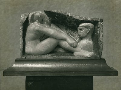 Odalisque (Homme et Femme) 1912-13 - Henri Gaudier Brzeska