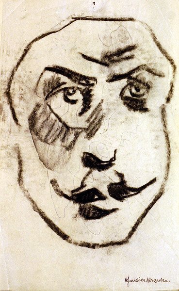 Tête sculpturale de Brodzky - Henri Gaudier Brzeska