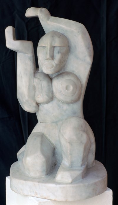 Femme assise, c1911-1915 - Henri Gaudier Brzeska