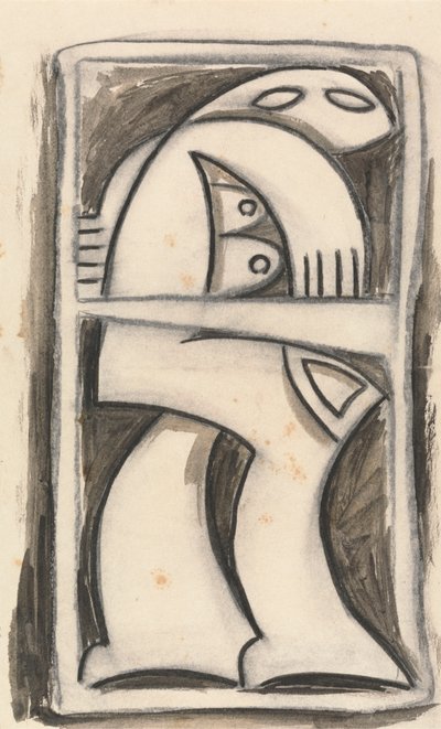 Figure Féminine Debout - Henri Gaudier Brzeska