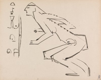 Deux études pour une sculpture - Henri Gaudier Brzeska