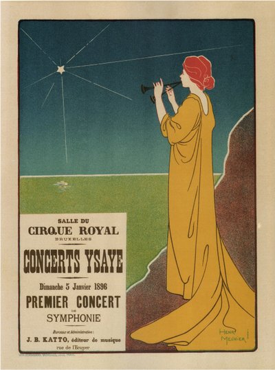 Concerts Ysaÿe, 1895 - Henri Georges Meunier