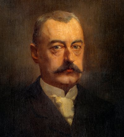 (détail) Portrait de Pierre Waldeck Rousseau (1846-1904) homme politique - Henri Gervex