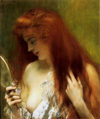 Fille aux cheveux rouges - Henri Gervex