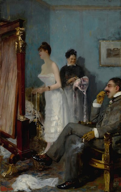 Nana, début des années 1880 - Henri Gervex