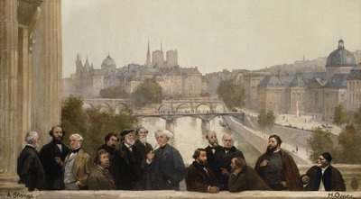 Panorama du siècle : Dupré, Rousseau, Isabey, Millet, Couture, Daubigny, Diaz, Corot, Troyon, Fromentin, Barye, Decamp, Courbet, Robert-Fleury - Henri Gervex