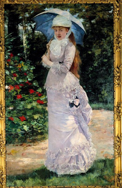 Portrait de Madame Valtesse de la Bigne - Henri Gervex
