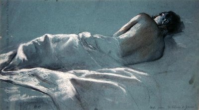 Étude pour Le Blessé de Guerre - Henri Gervex
