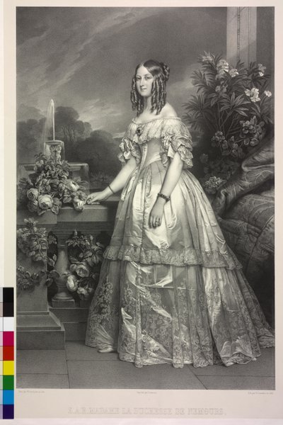 Princesse de Saxe-Cobourg-Gotha Victoria - Henri Grevedon