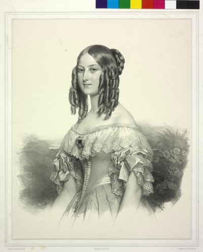 Princesse de Saxe-Cobourg-Gotha Victoria - Henri Grevedon