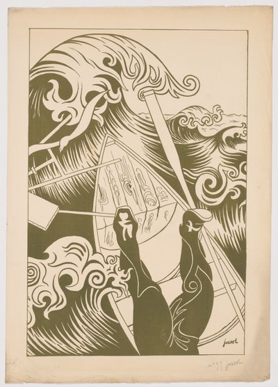 La Vague - Henri Gustave Jossot