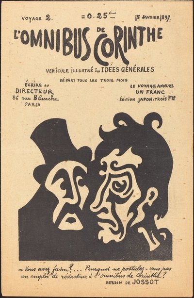 Omnibus de Corinthe (No. 2, 15 janvier 1897) - Henri Gustave Jossot, Louis Valtat, and others