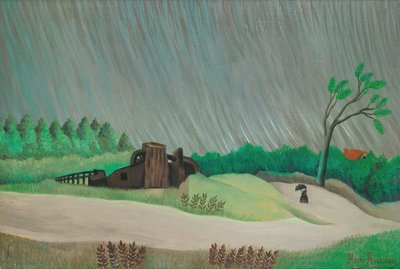Un Matin pluvieux - Henri Rousseau