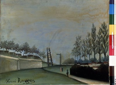 Vue de Vanves - Henri J.F. Rousseau