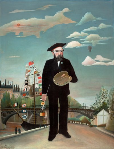Moi-même : Portrait-Paysage - Henri J.F. 1844 1910 Rousseau