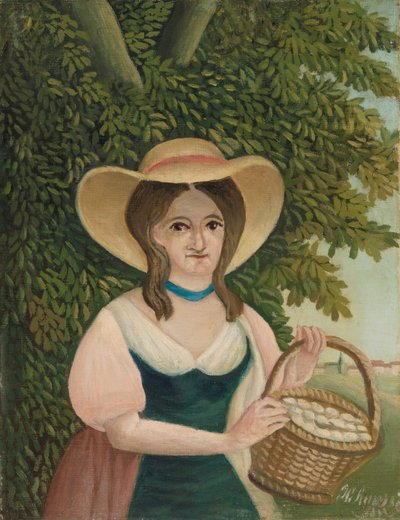 La femme aux œufs - Henri J.F. 1844 1910 Rousseau