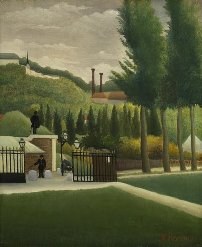 La Maison du péage, vers 1890 - Henri J.F. 1844 1910 Rousseau