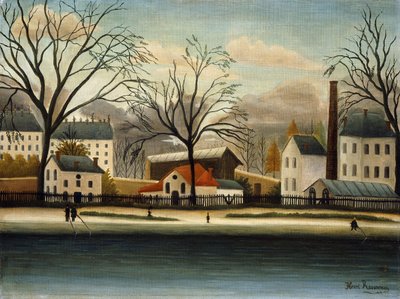 Banlieue, vers 1896 - Henri J.F. Rousseau