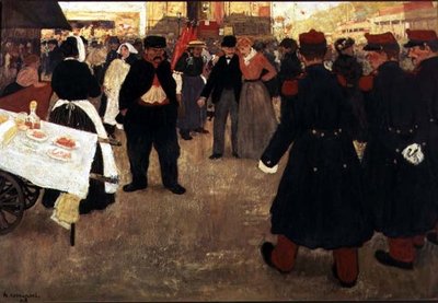 Foire aux Invalides - Henri Jacques Edouard Evenepoel