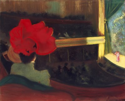 H. Evenepoel, Les Folies Bergère / Pastel - Henri Jacques Edouard Evenepoel
