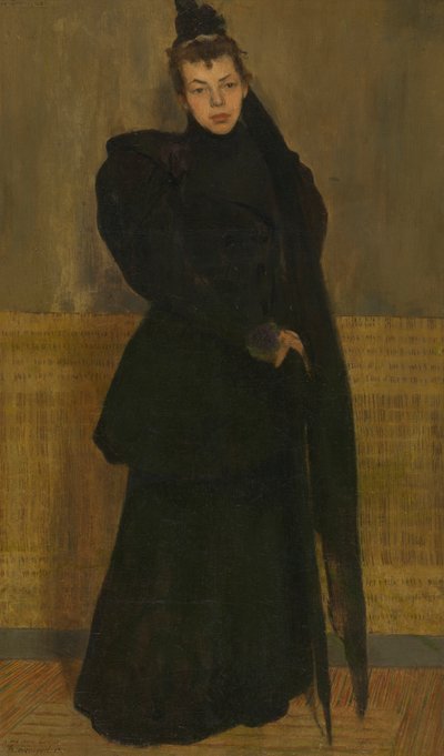 Louise en Deuil - Henri Jacques Edouard Evenepoel