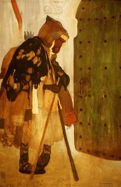 Le Mendiant arabe - Henri Jacques Edouard Evenepoel