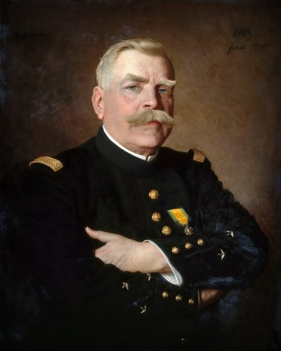 Portrait de Joseph Joffre 1852-1931, maréchal de France - Henri Jacquier