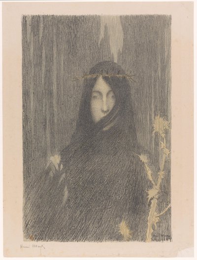 Femme couronnée d