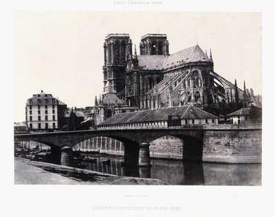 Église de Notre-Dame, XIIe siècle, c.1852 - Henri Jean Louis (attr.to) Le Secq